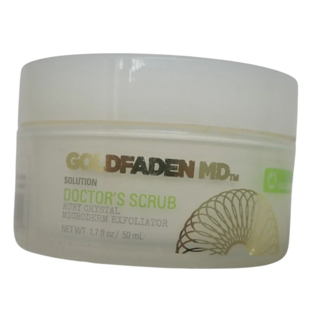 Goldfaden MD Doctor's Scrub Ruby Crystal Microderm Exfoliator 1.7 oz Lot of 3